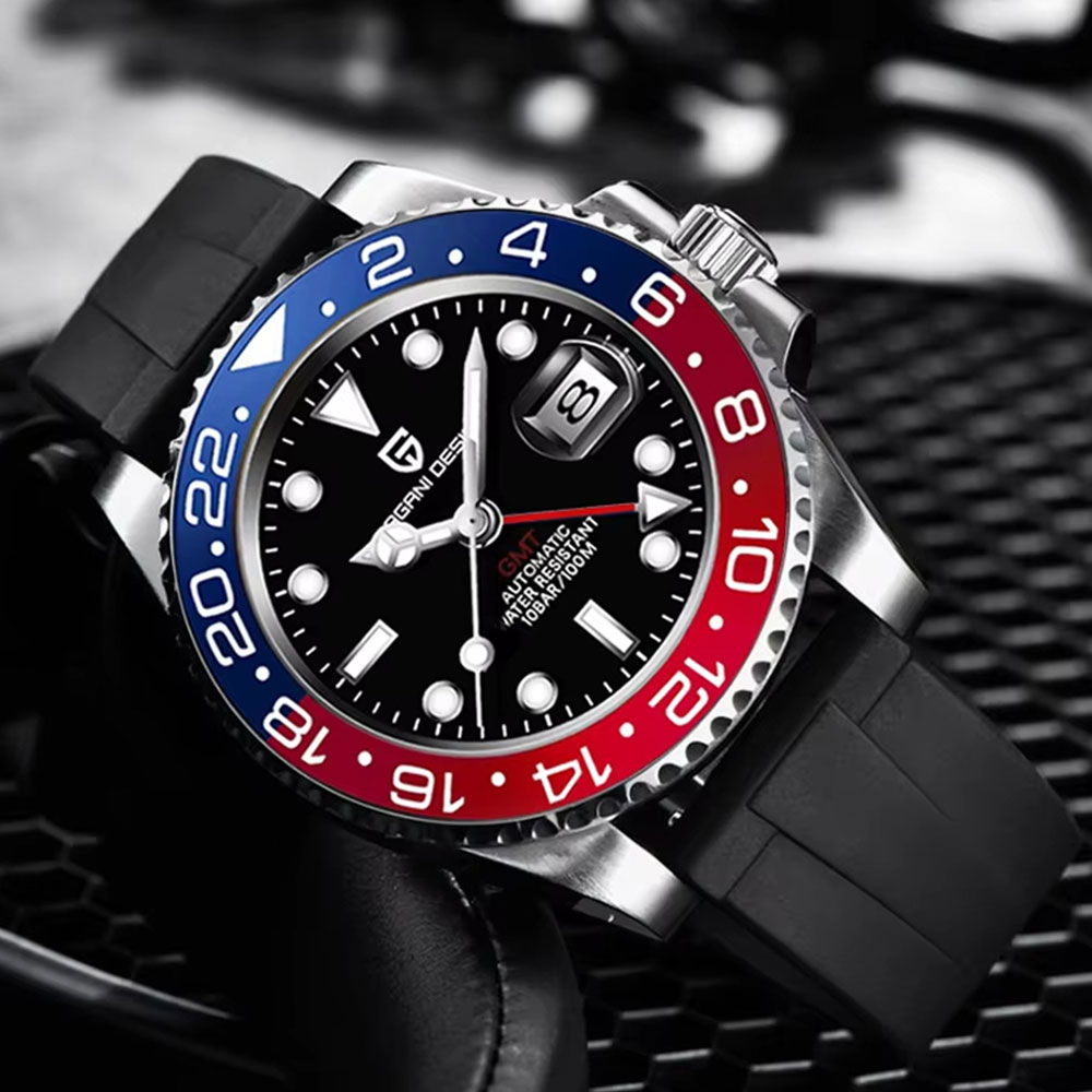 Luxury Watch La - Jam Tangan Pria PAGANI DESIGN GMT