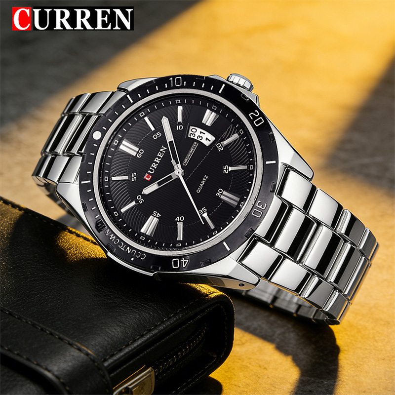 Luxury Watch Apple - Jam Tangan Pria CURREN Sport Original