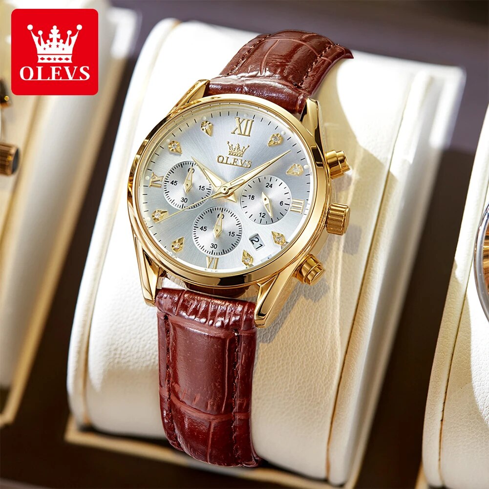 Luxury Watch Cheap - OLEVS jam tangan wanita, arloji tali
