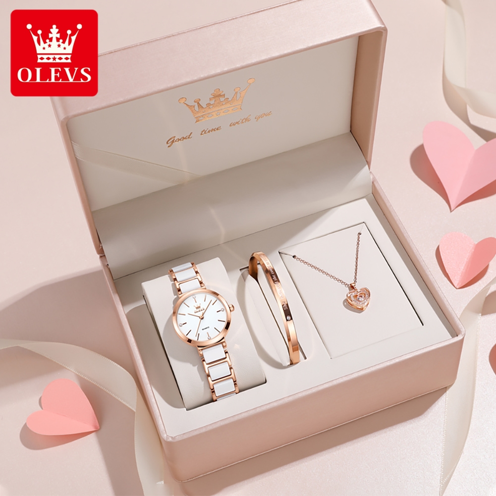 Luxury Watch For Women - Jam Tangan Wanita OLEVS 5877 Mewah