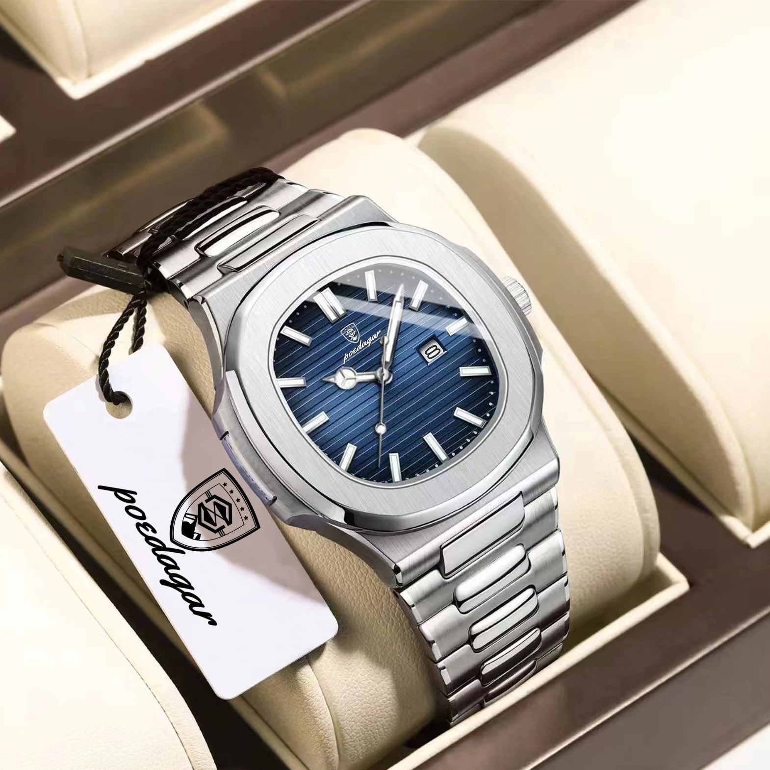 Open Heart Watch - Jam Tangan Pasangan POEDAGAR Kasual Tahan