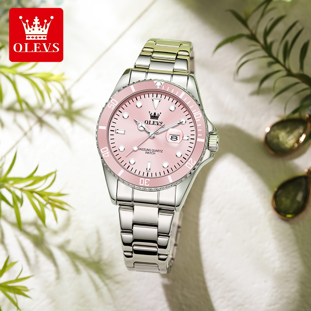 Luxury Watch Cheap - OLEVS Jam Tangan Wanita Kuarsa Mewah