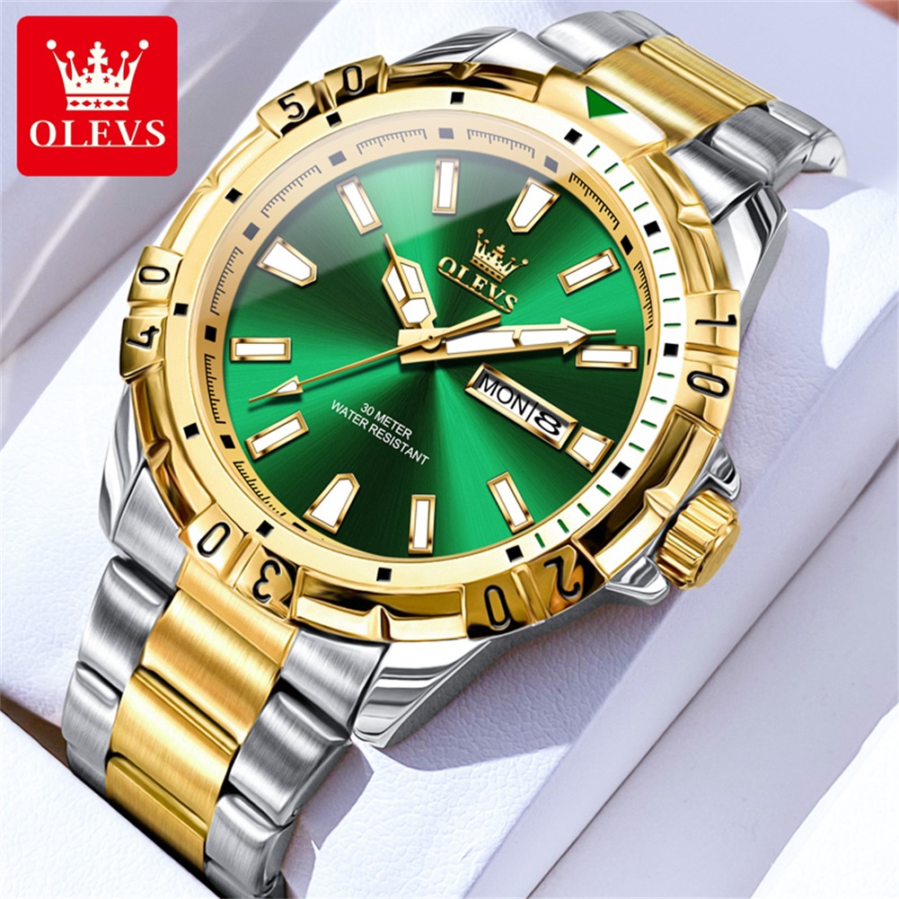 Luxury Watch Manufacturers - OLEVS 5560 Jam Tangan Kuarsa Merek