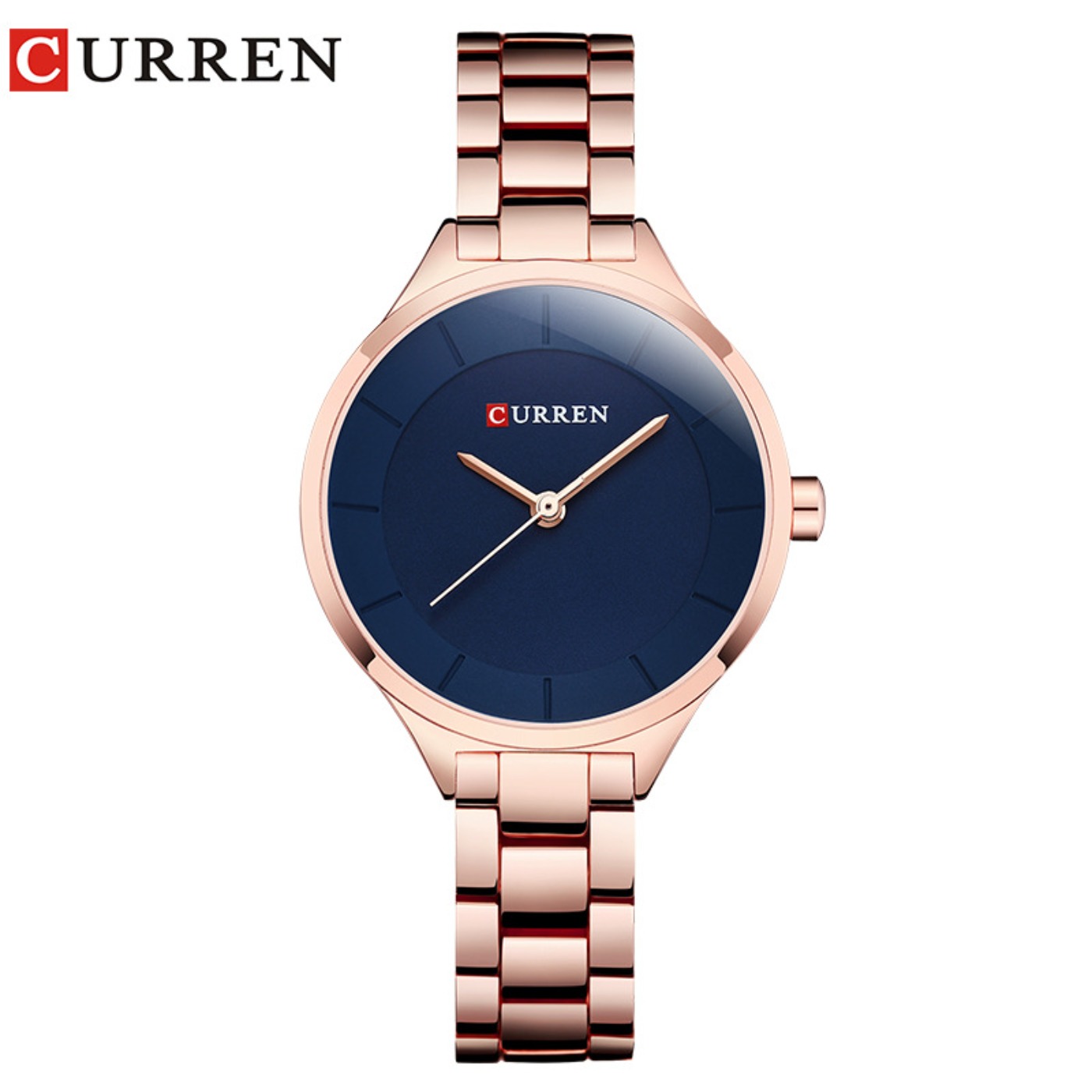 Luxury Watch For Women - CURREN Jam Tangan Gelang Wanita Sederhana