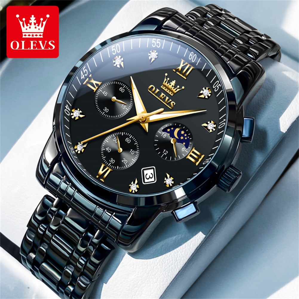 Luxury Watch Manufacturers - OLEVS Jam Tangan Pria Populer Jam