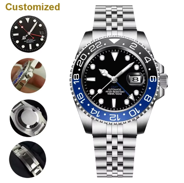 Luxury Watch La - Jam Tangan GMT 40MM Baru untuk