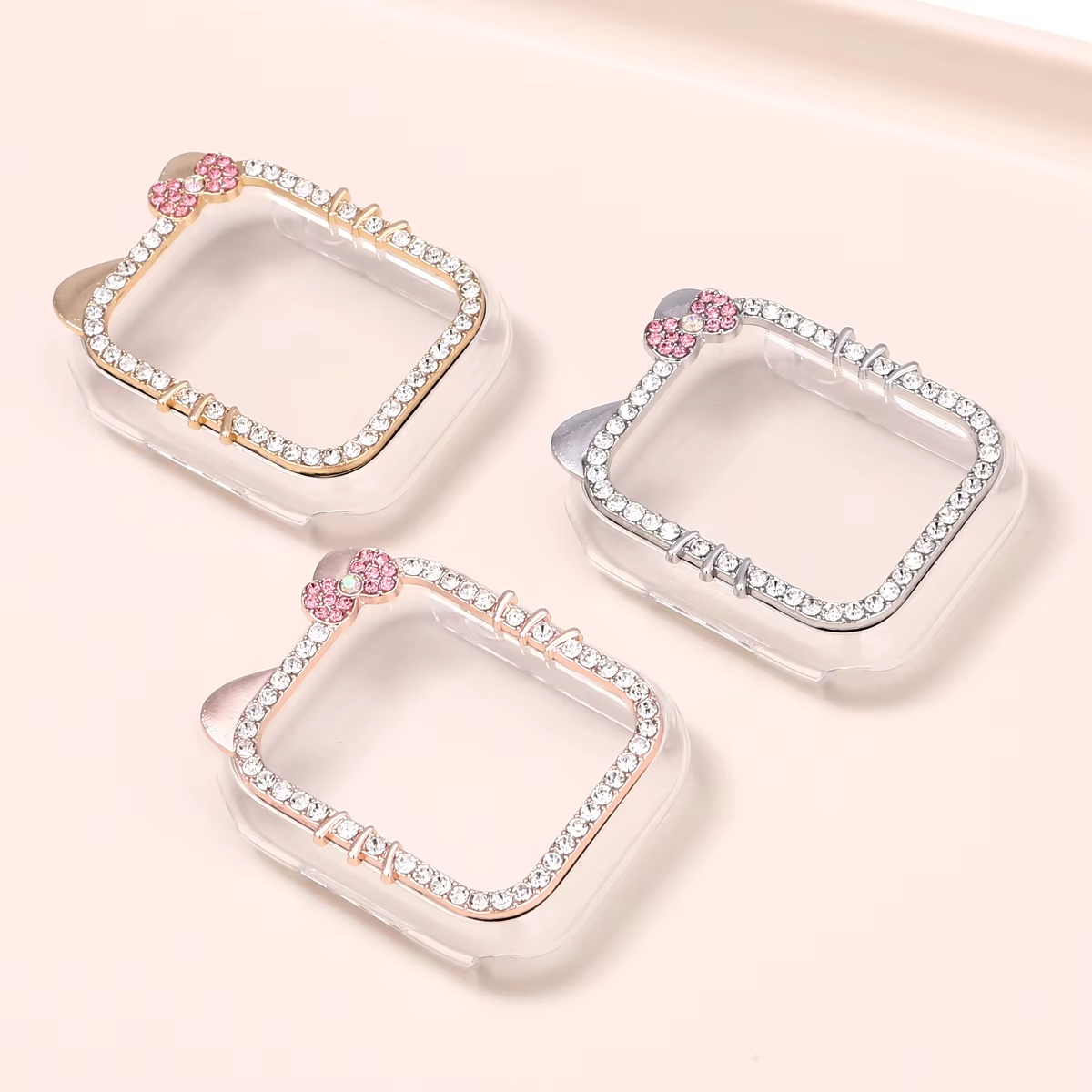 Luxury Watch Apple - Casing jam tangan kucing kucing lucu