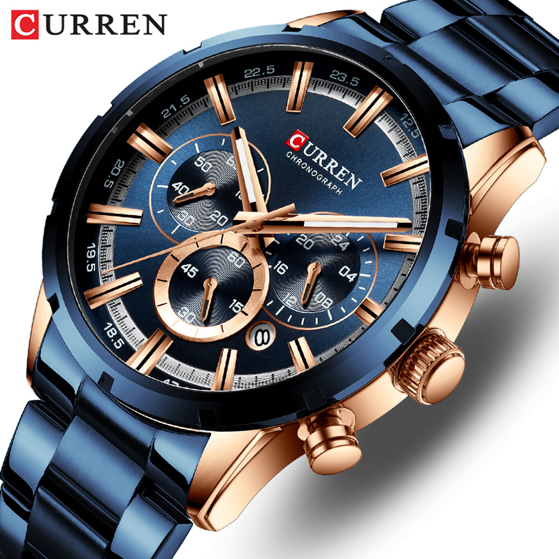 Luxury Watch Apple - Curren Jam Tangan Pria Jam Tangan