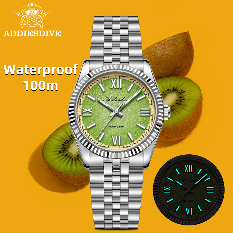 Luxury Watch Dial - ADDIESDIVE Jam Tangan Kuarsa Pria VH31