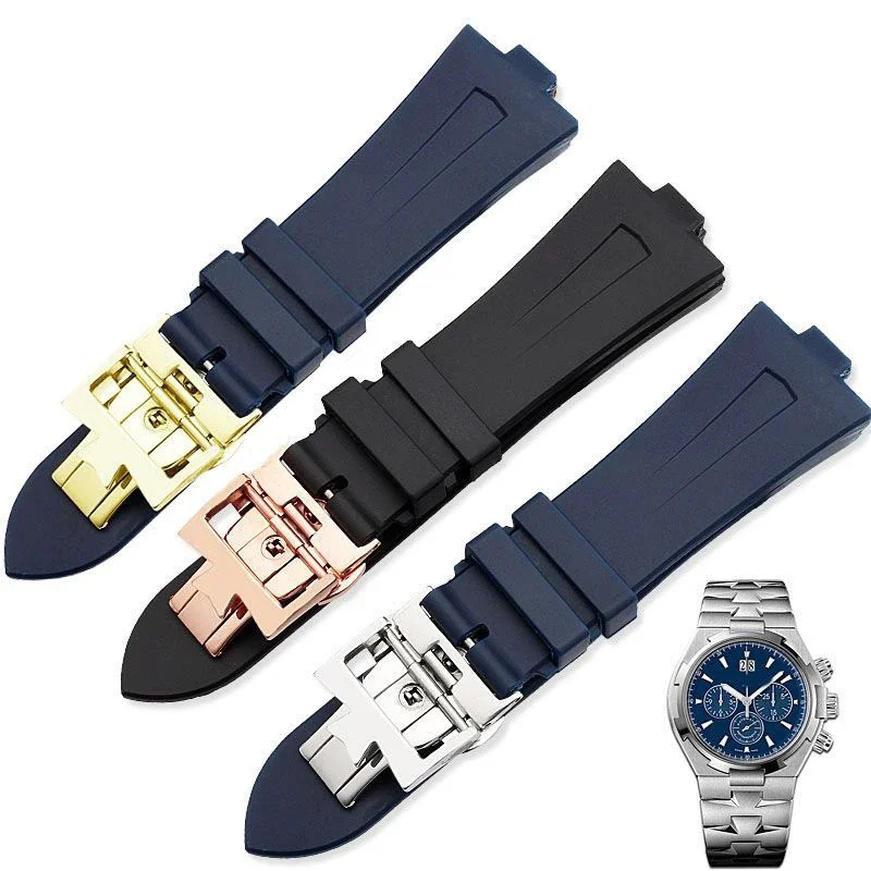 Luxury Watch Vacheron Constantin - Tali Jam Tangan Silikon Karet untuk