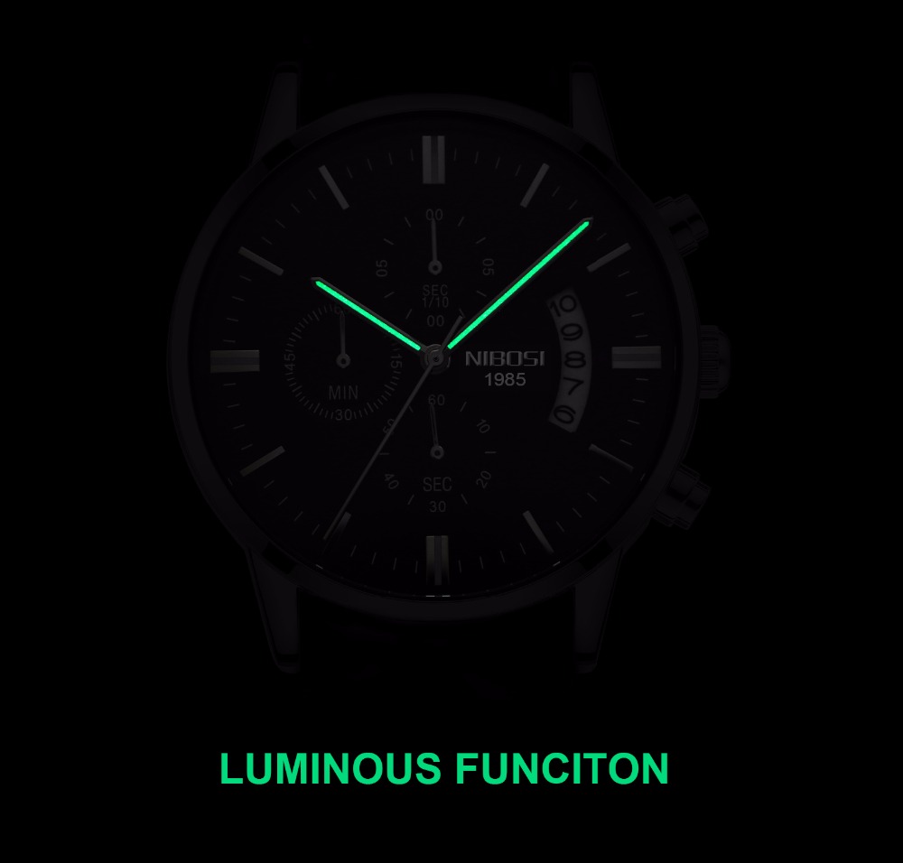 NIBOSI Jam Tangan Kuarsa Baja  - Luxury Watch Manufacturers ulasan dan harga
