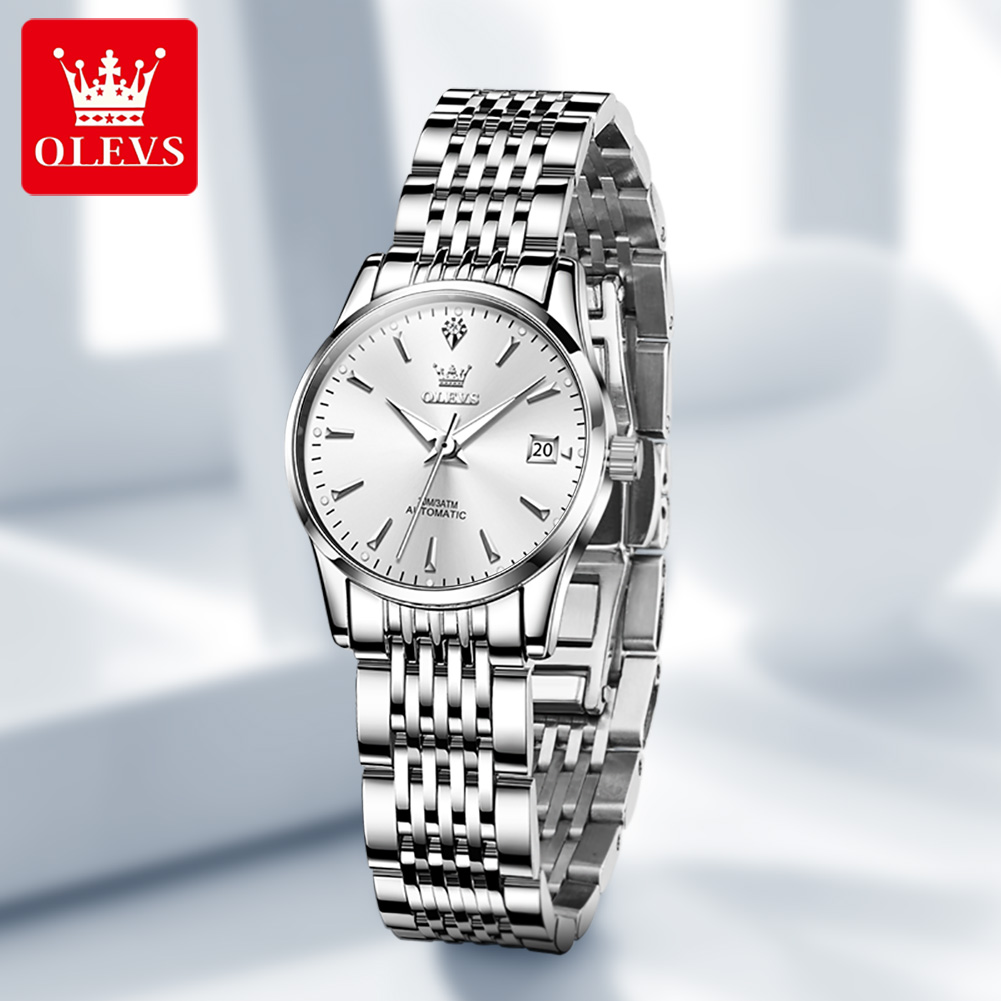 OLEVS 6635 Jam Tangan Mekanis  - Luxury Watch Cheap ulasan dan harga