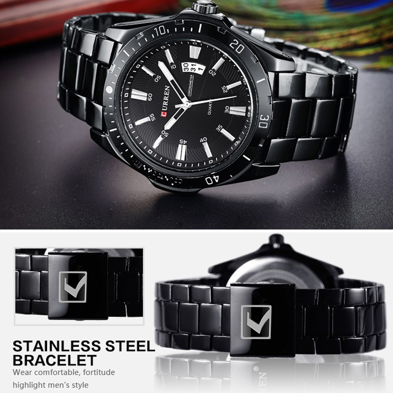Jam Tangan Pria CURREN Sport O - Luxury Watch Apple ulasan dan harga