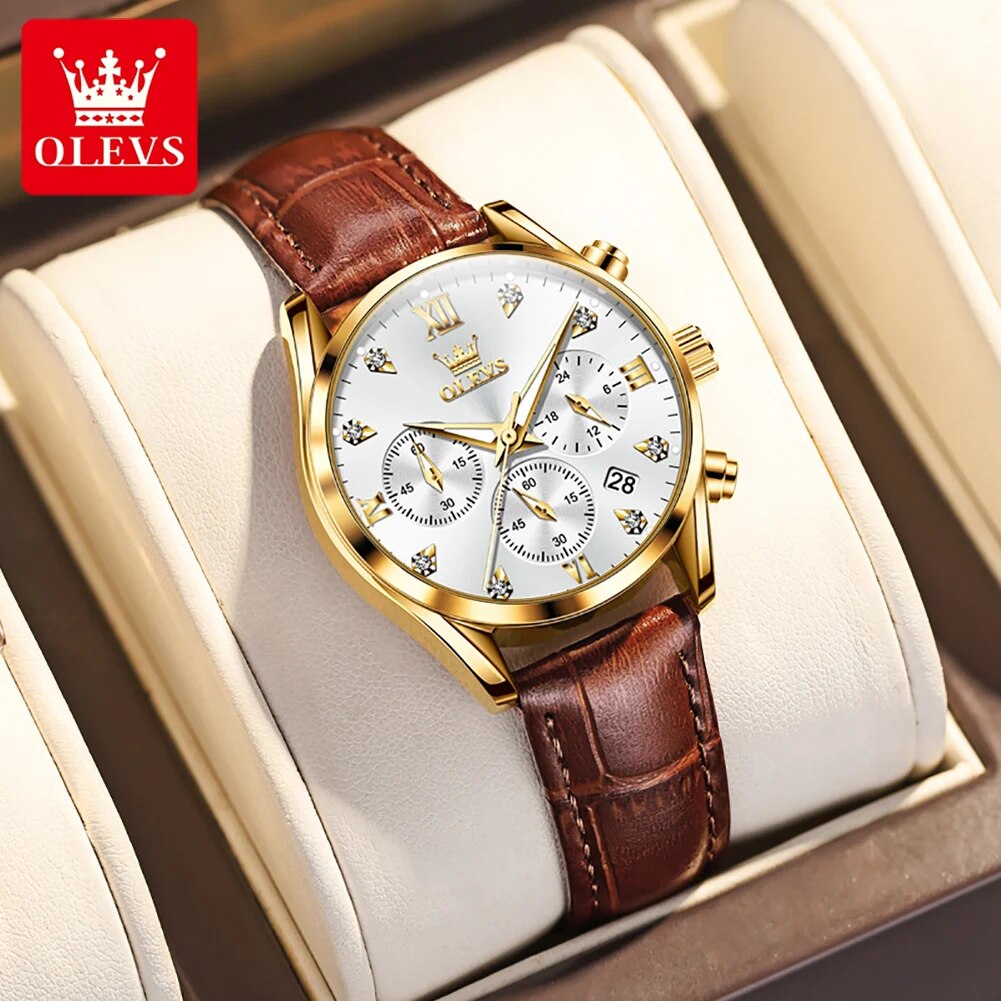 OLEVS jam tangan wanita, arloj - Luxury Watch Cheap ulasan dan harga