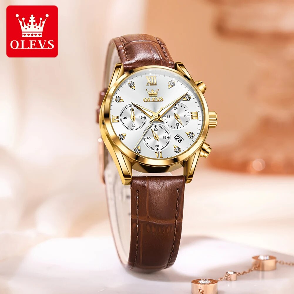 OLEVS jam tangan wanita, arloj - Luxury Watch Cheap ulasan dan harga