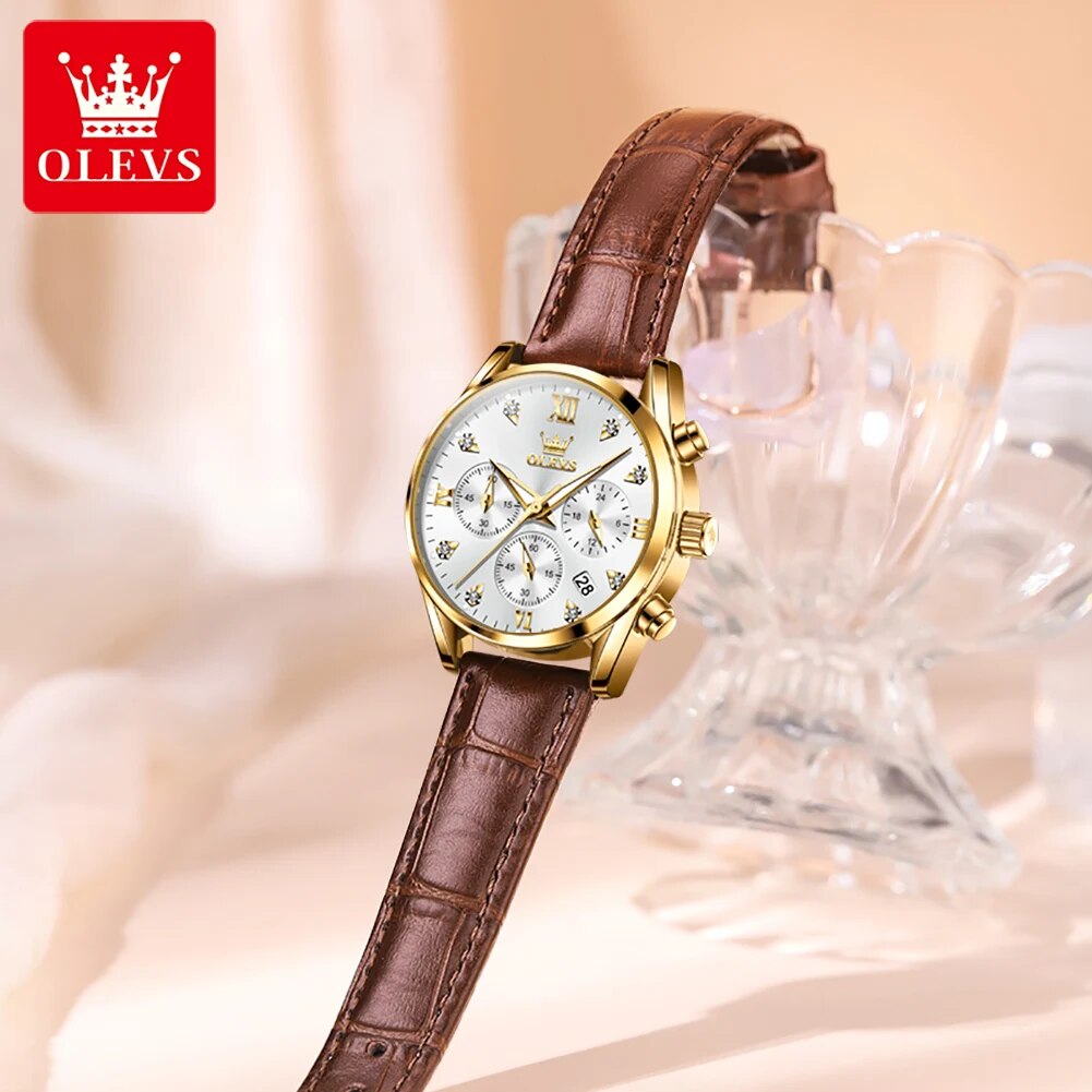 OLEVS jam tangan wanita, arloj - Luxury Watch Cheap ulasan dan harga