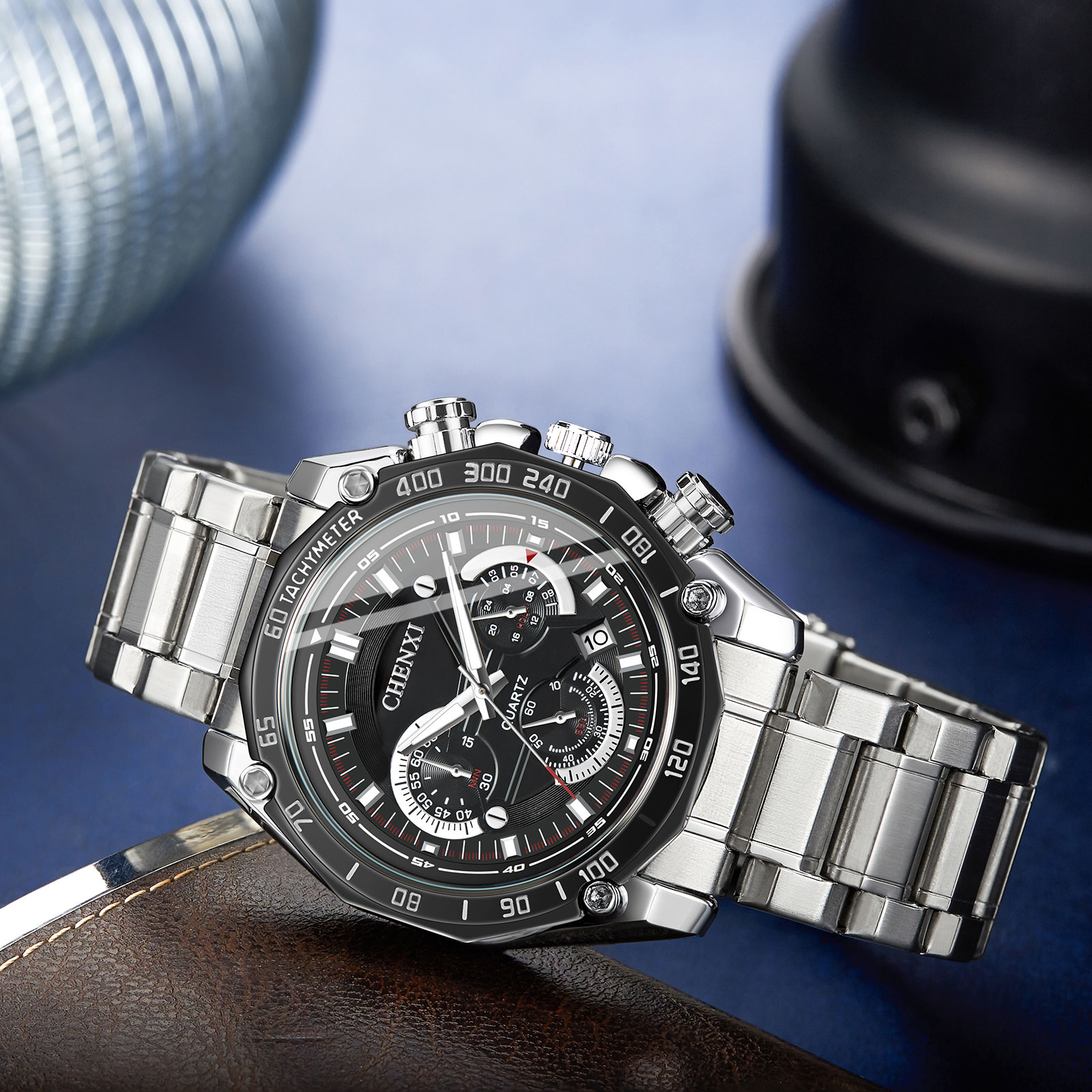 CHENXI Jam Tangan Pria Jam Tan - Luxury Watch Manufacturers ulasan dan harga