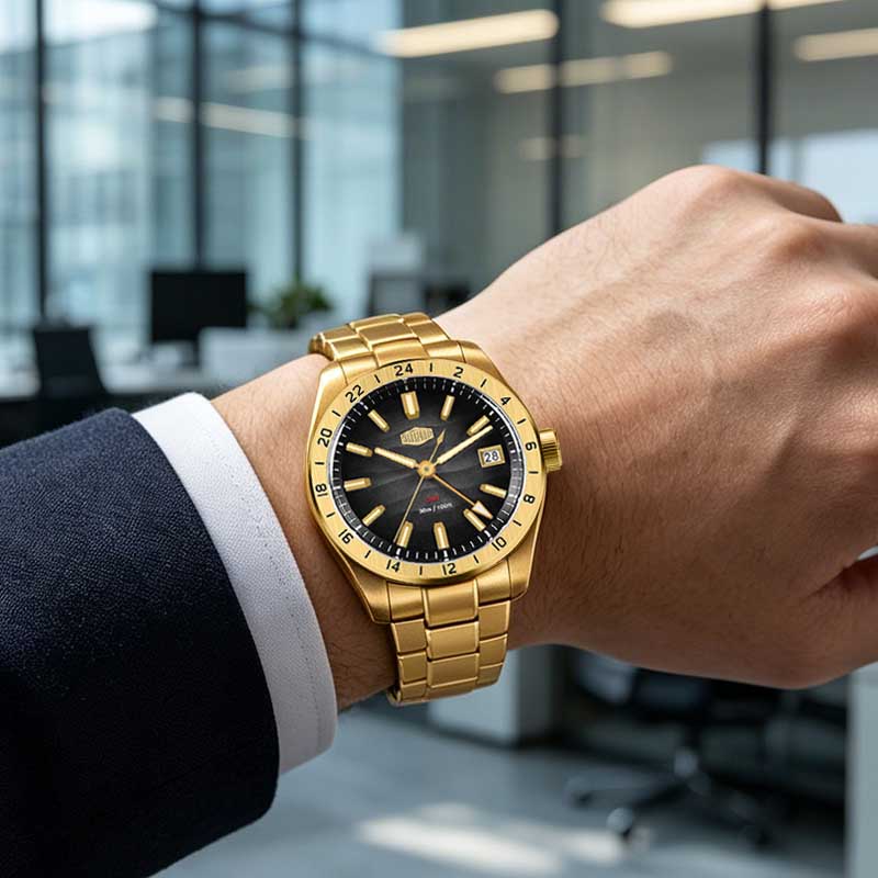 Jam Tangan Quartz Bisnis HEROF - Luxury Watch La ulasan dan harga