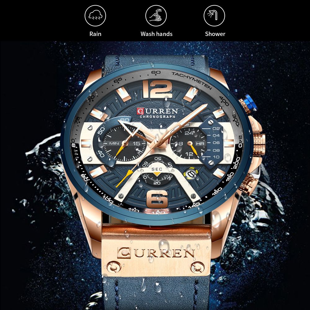 CURREN jam tangan kuarsa untuk - Luxury Watch Apple ulasan dan harga