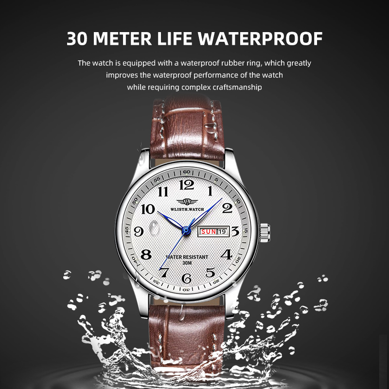 WLISTH Jam Tangan Pria Bermere - Luxury Watch Manufacturers ulasan dan harga