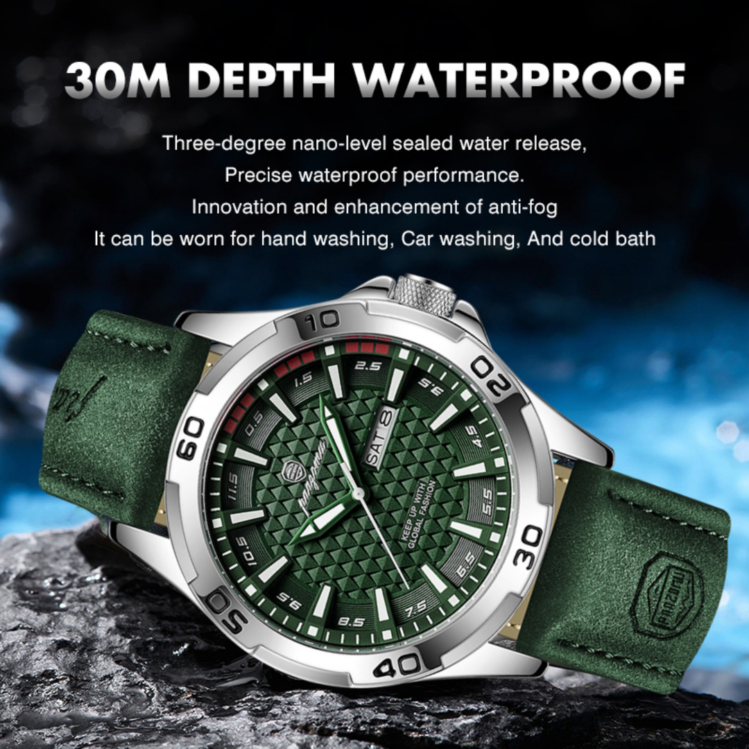 PAAZOMU Jam Tangan Pria Merek  - Luxury Watch Manufacturers ulasan dan harga