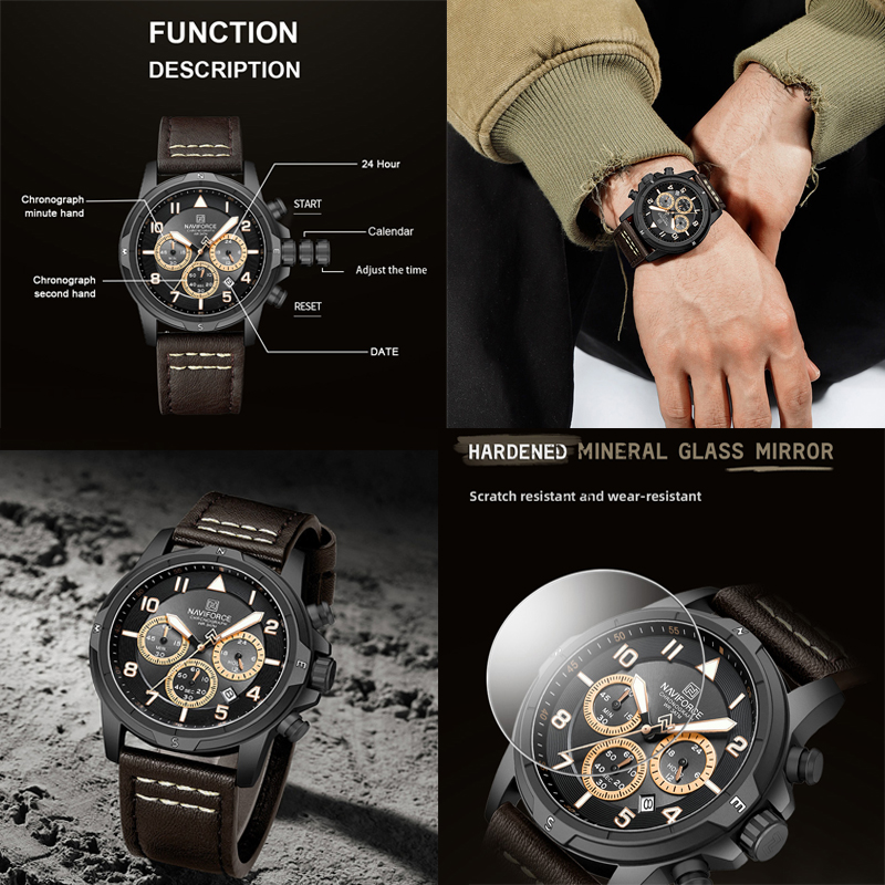 Jam Tangan NAVIFORCE Fashion Q - Open Heart Watch ulasan dan harga