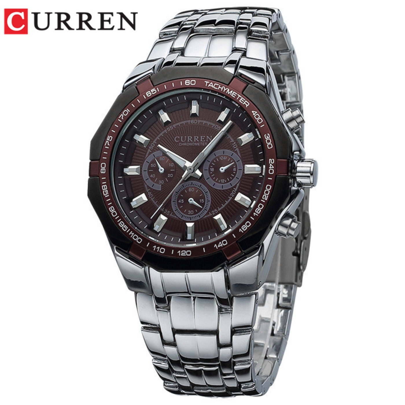 CURREN Jam Tangan Pria Olahrag - Luxury Watch Apple ulasan dan harga