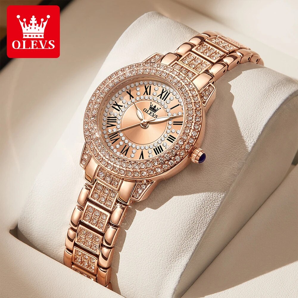 OLEVS jam tangan kuarsa wanita - Luxury Watch Cheap ulasan dan harga