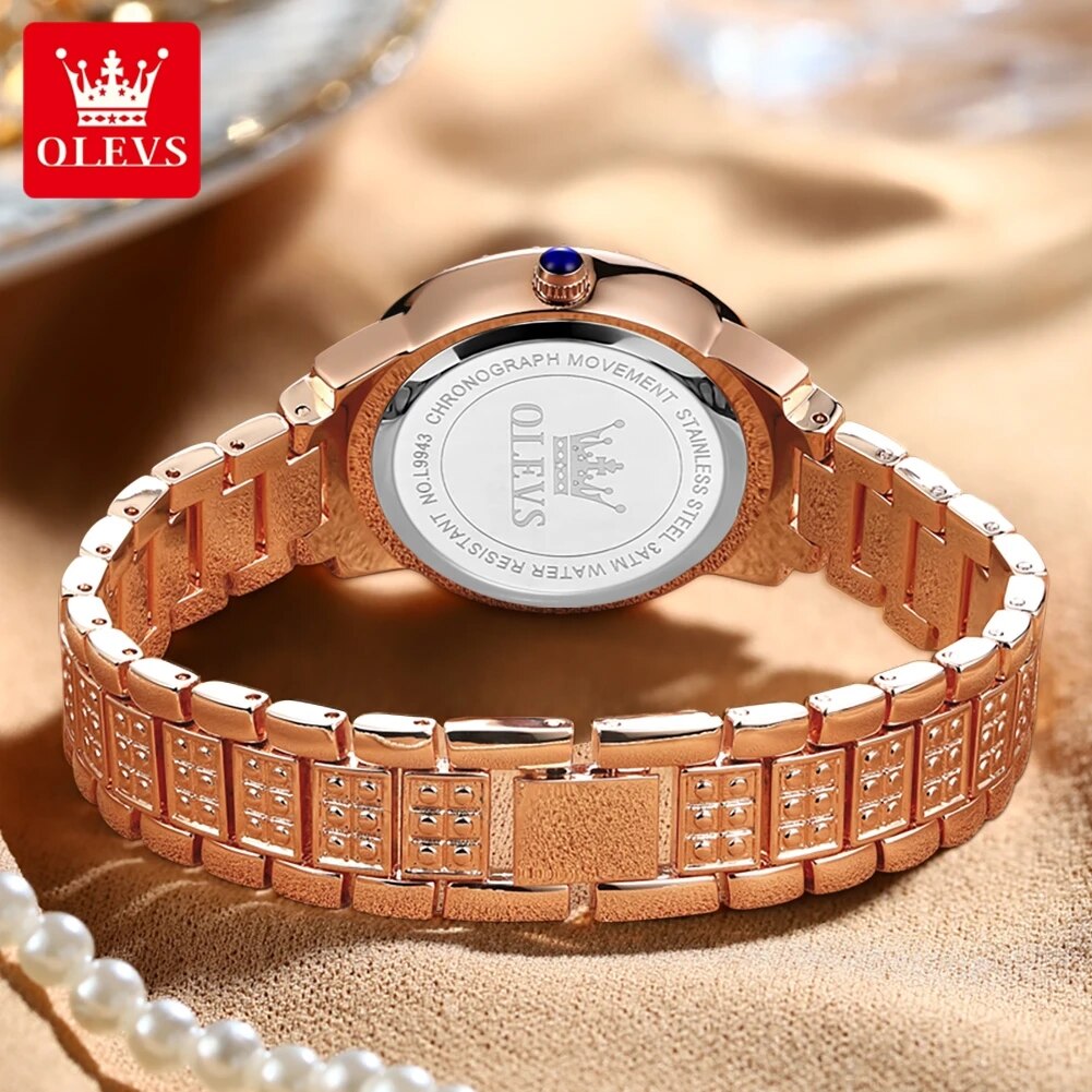 OLEVS jam tangan kuarsa wanita - Luxury Watch Cheap ulasan dan harga