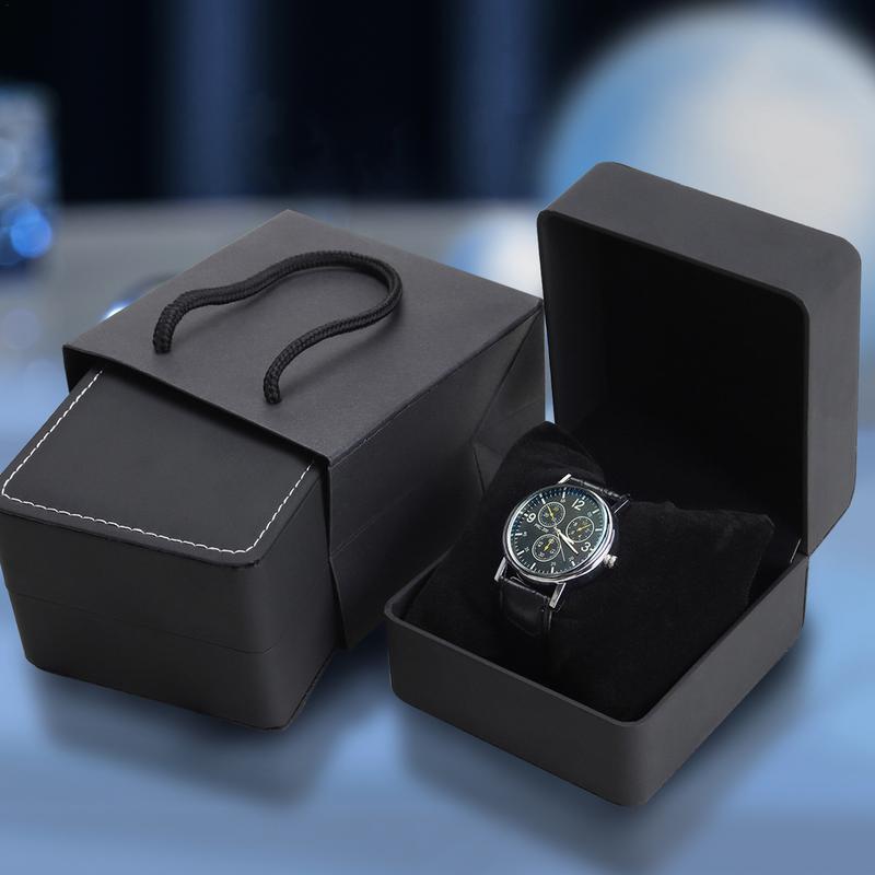 Kotak penyimpanan jam tangan k - Luxury Watch Case Travel ulasan dan harga