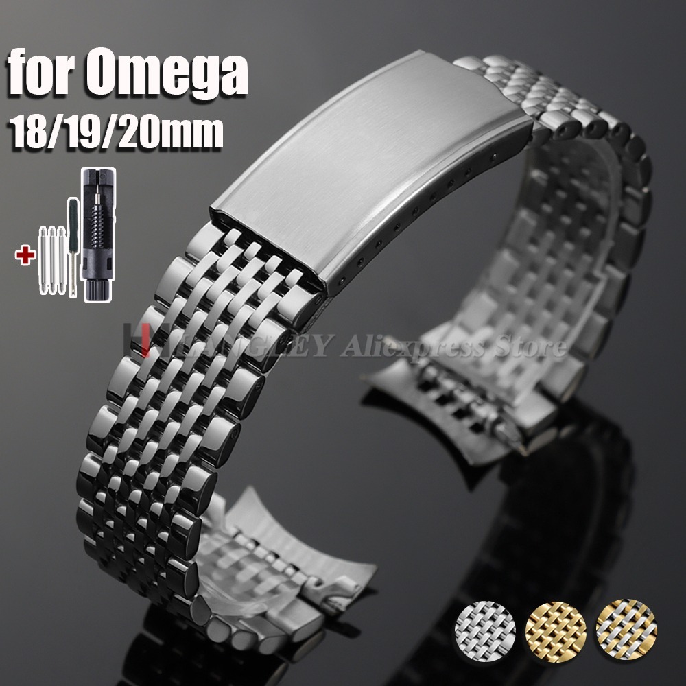 Tali Jam Tangan Baja Tahan Kar - Omega Watch Seamaster ulasan dan harga