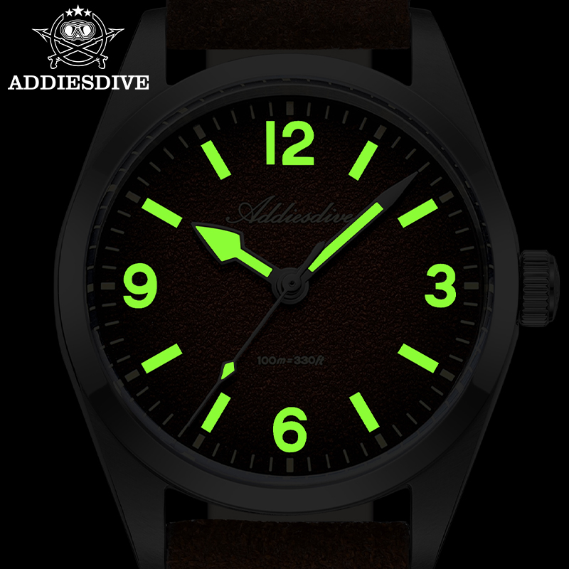 ADDIESDIVE Jam Tangan Kaca Saf - Luxury Watch Dial ulasan dan harga