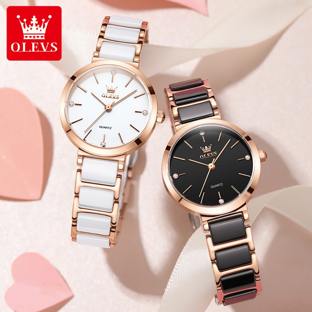 Jam Tangan Wanita OLEVS 5877 M - Luxury Watch For Women ulasan dan harga