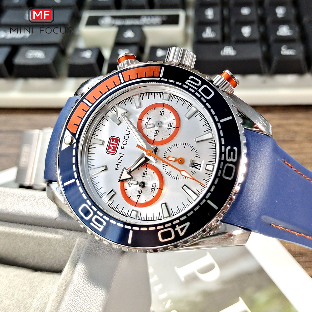 Jam Tangan Quartz Chronograph  - Open Heart Watch ulasan dan harga