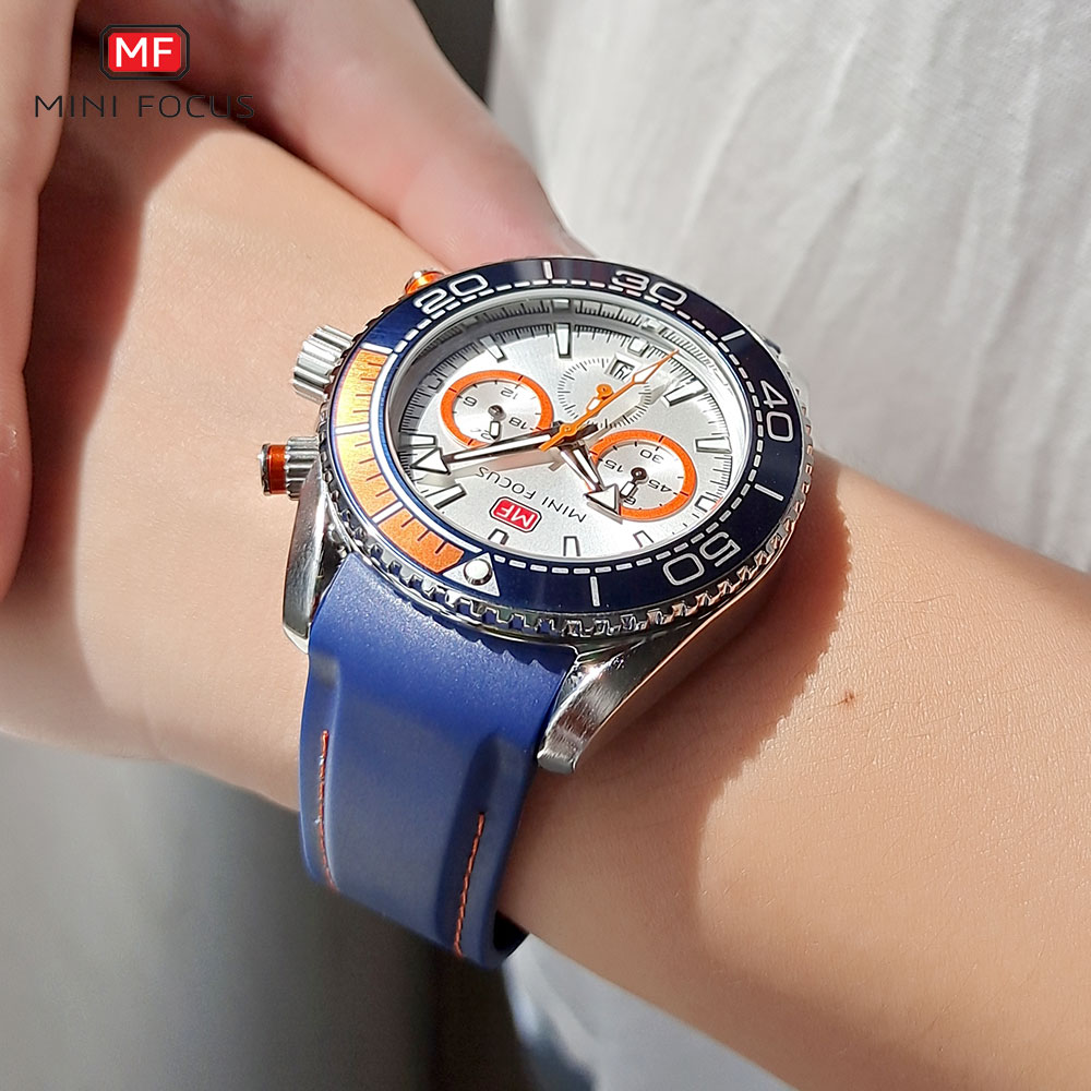 Jam Tangan Quartz Chronograph  - Open Heart Watch ulasan dan harga