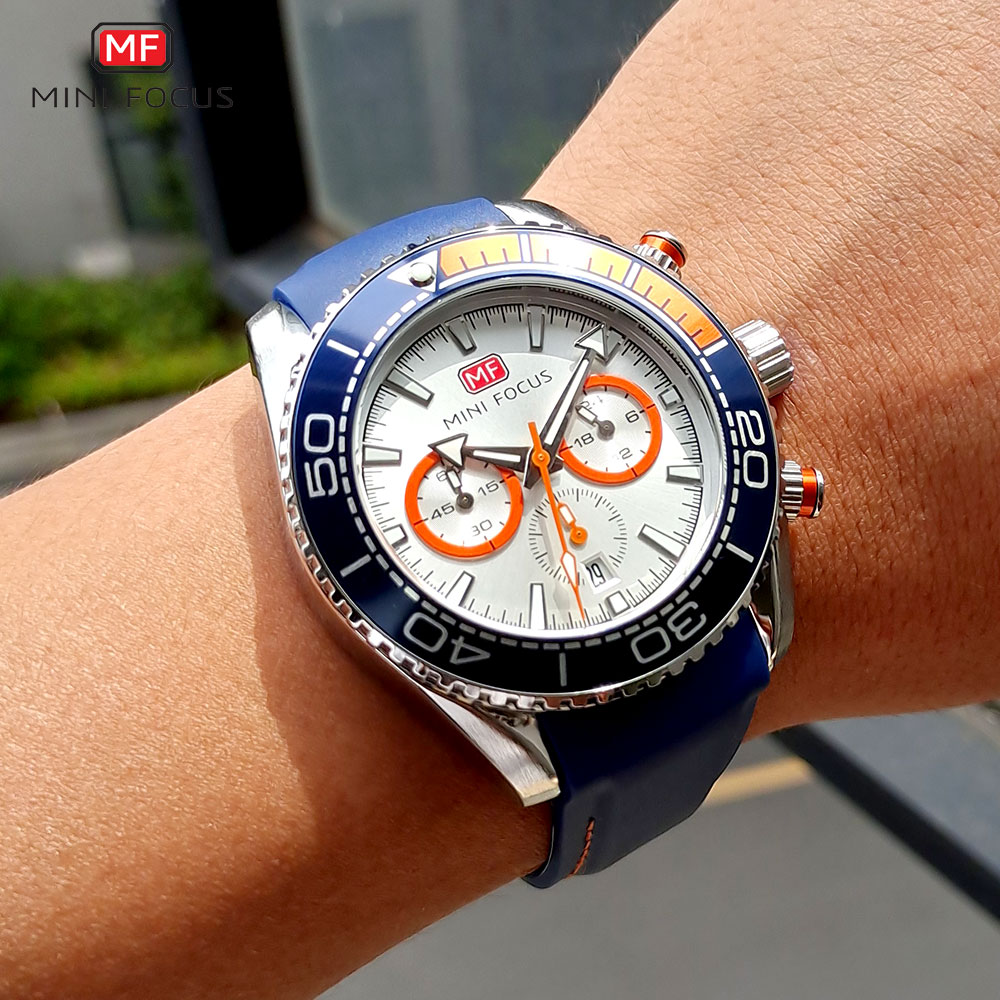 Jam Tangan Quartz Chronograph  - Open Heart Watch ulasan dan harga