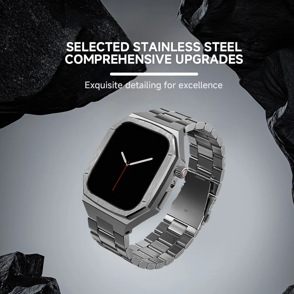 Kit Modifikasi Logam Mewah unt - Luxury Watch Apple ulasan dan harga