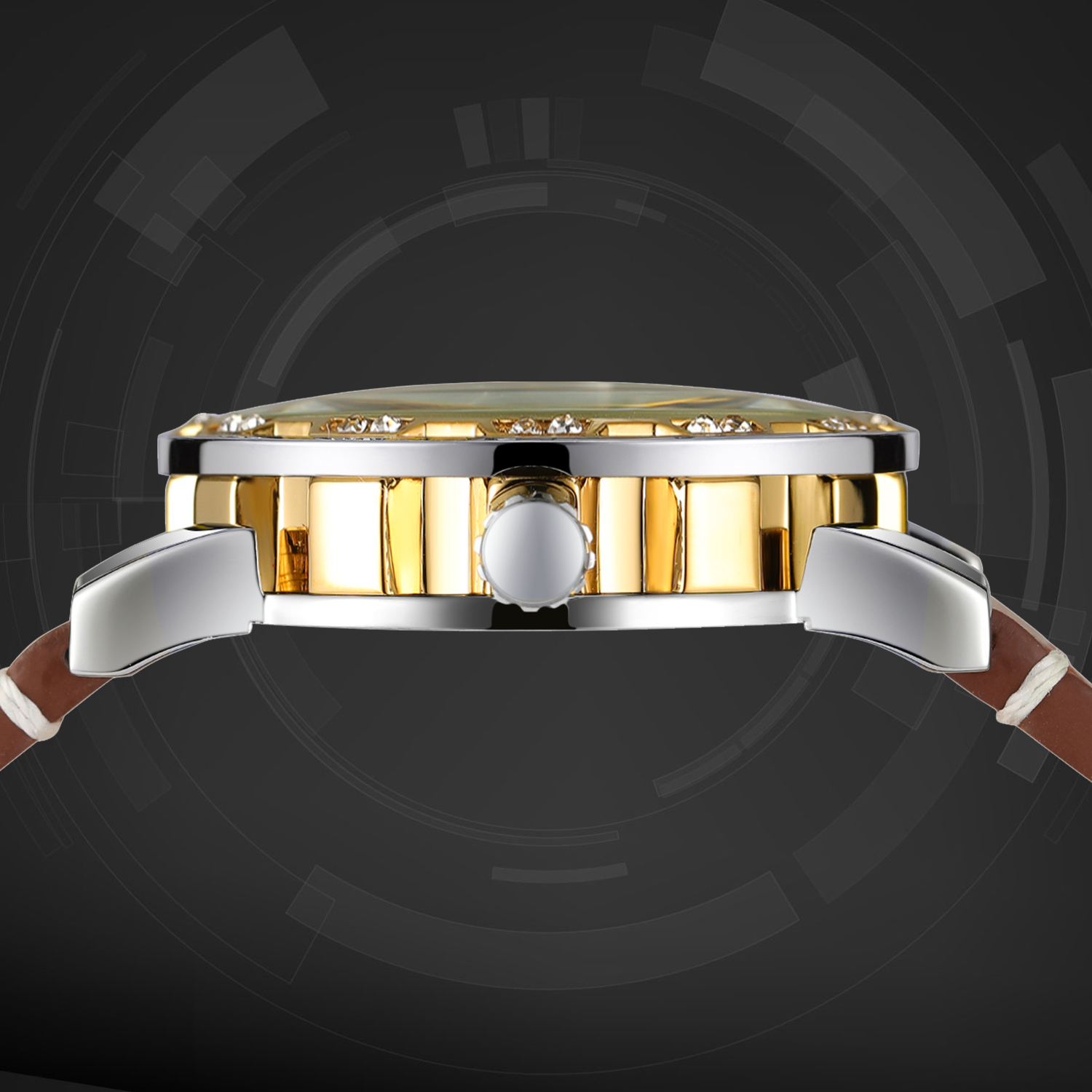 T-WINNER Jam Tangan Mekanis Be - Luxury Watch Repair ulasan dan harga