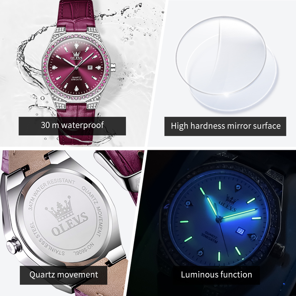 OLEVS jam tangan wanita, jam t - Luxury Watch Cheap ulasan dan harga