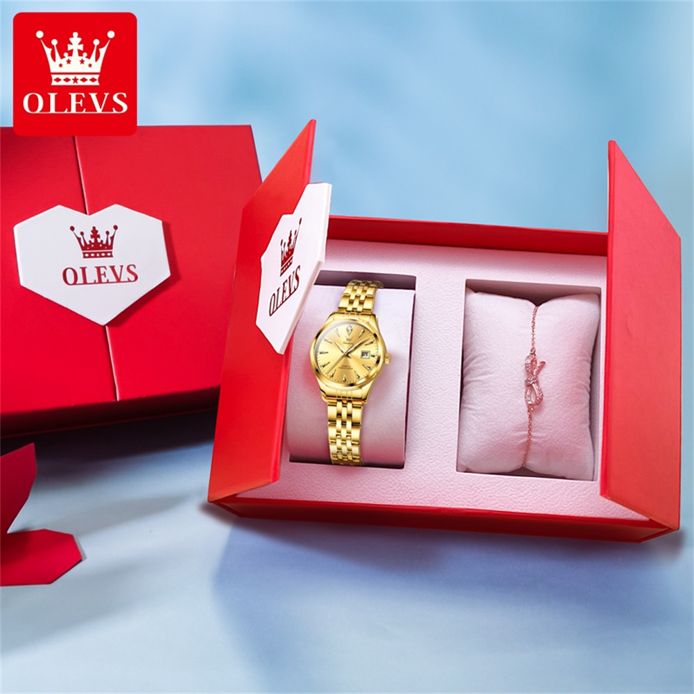 OLEVS 5598 Jam Tangan Wanita J - Luxury Watch Cheap ulasan dan harga