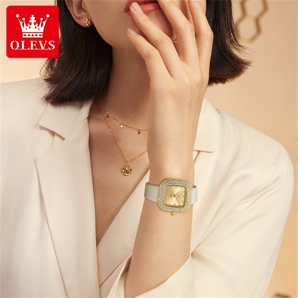 Jam Tangan Wanita OLEVS Fashio - Luxury Watch Cheap ulasan dan harga
