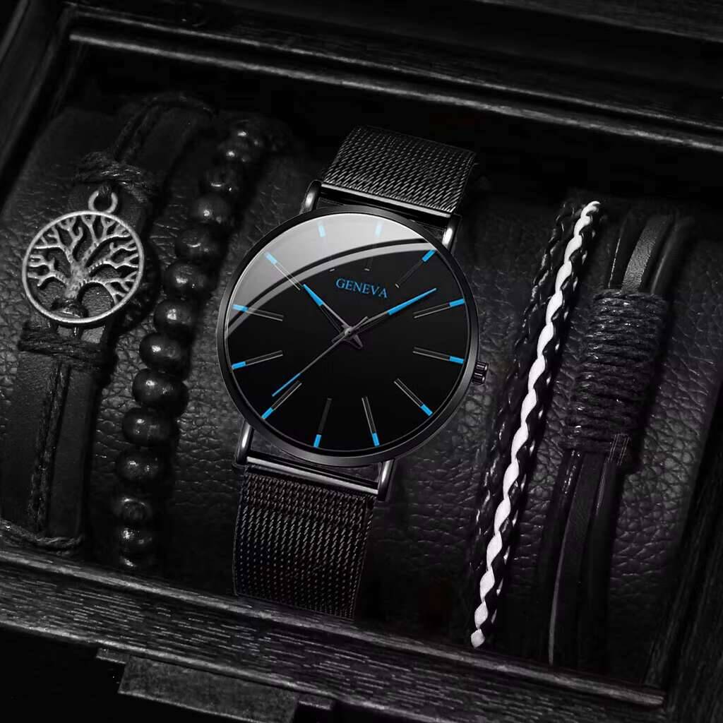 Jam tangan pria, 5 buah/Set Fa - Luxury Watch Kit ulasan dan harga