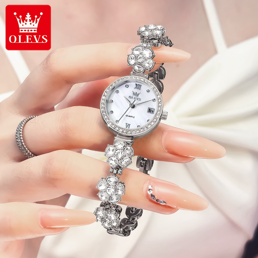 OLEVS Jam Tangan Wanita 5638 B - Luxury Watch Cheap ulasan dan harga