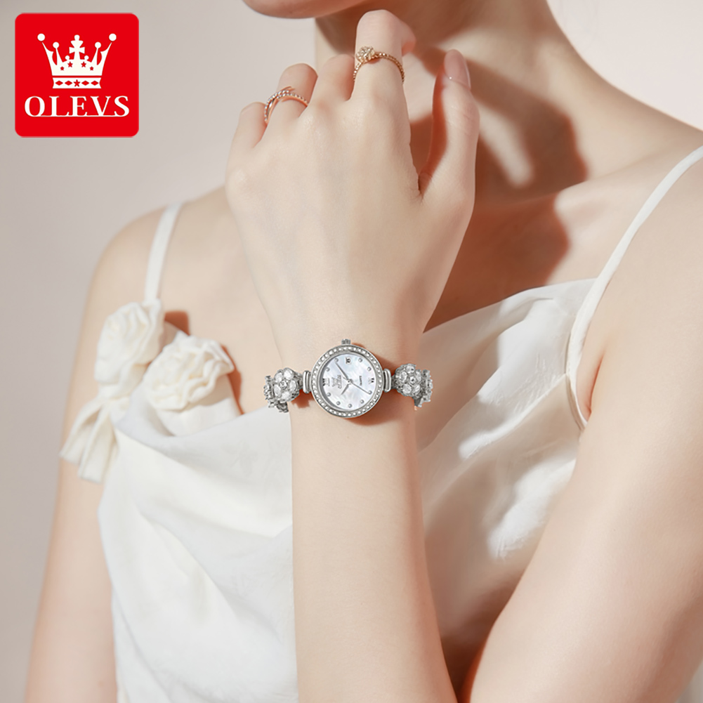 OLEVS Jam Tangan Wanita 5638 B - Luxury Watch Cheap ulasan dan harga