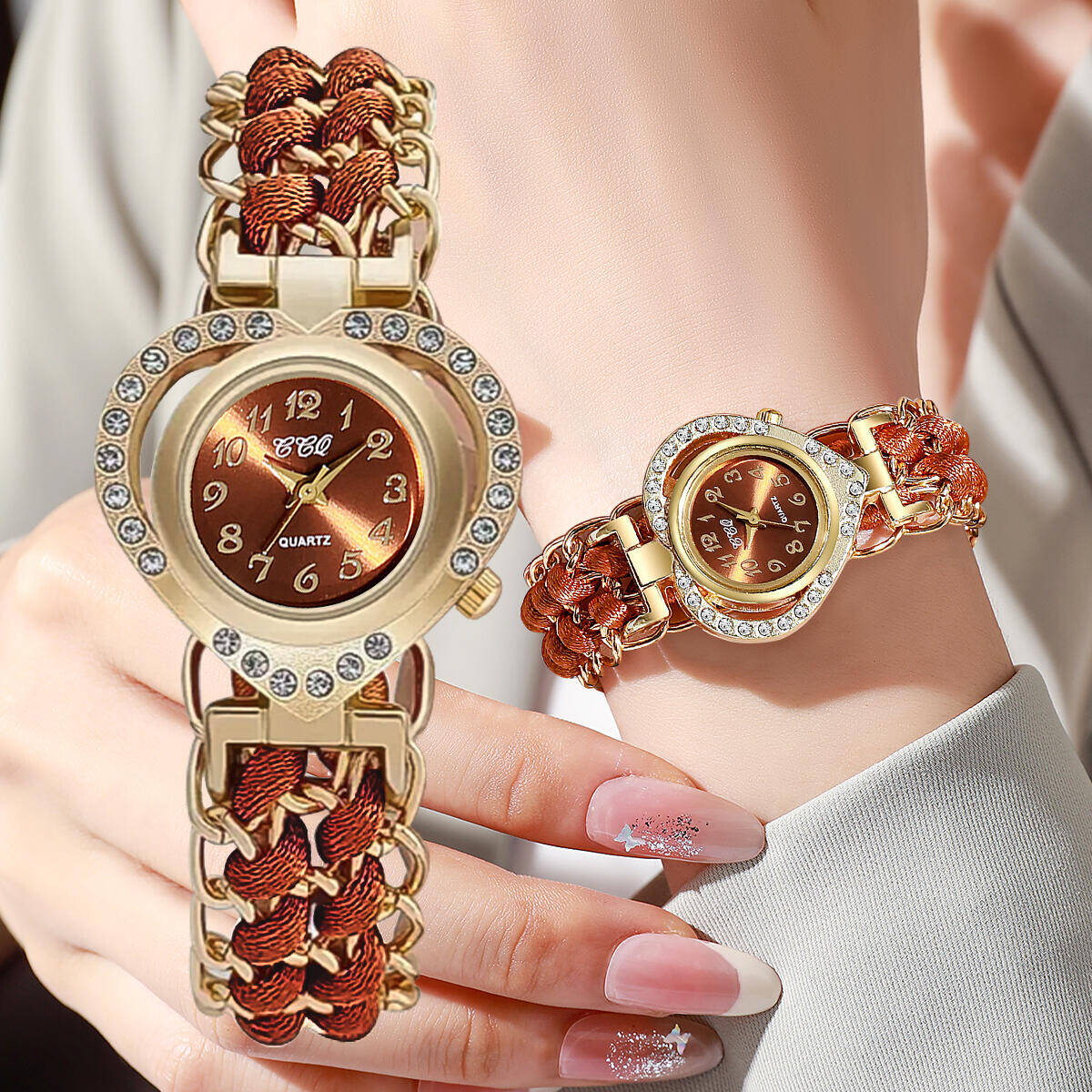 Jam Tangan Wanita Dial Hati Be - Open Heart Watch ulasan dan harga