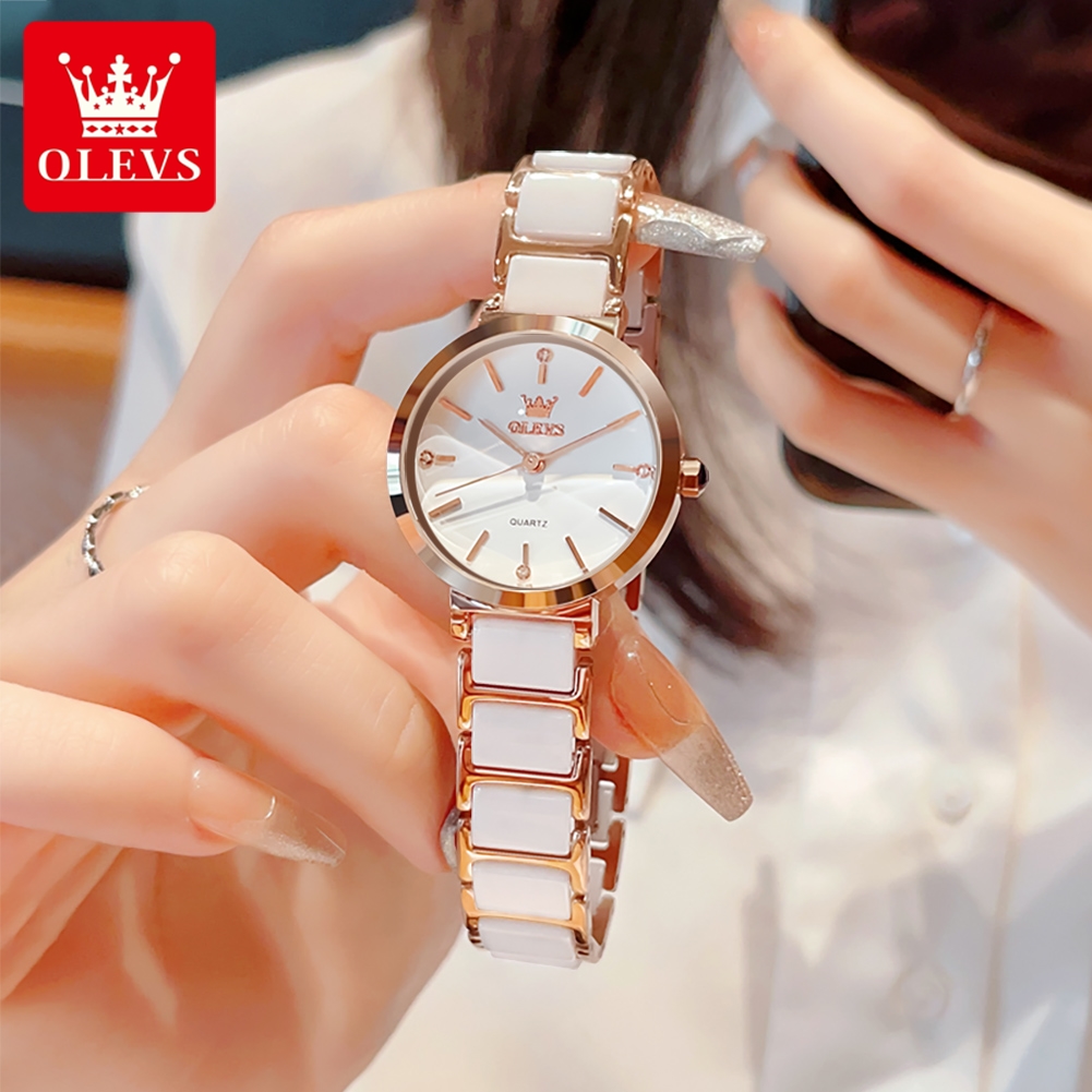 Jam Tangan OLEVS 5877 Laris un - Luxury Watch Cheap ulasan dan harga