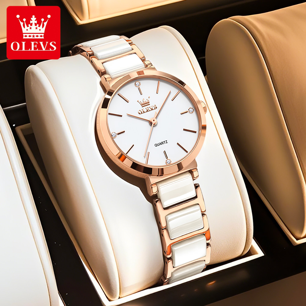 Jam Tangan OLEVS 5877 Laris un - Luxury Watch Cheap ulasan dan harga