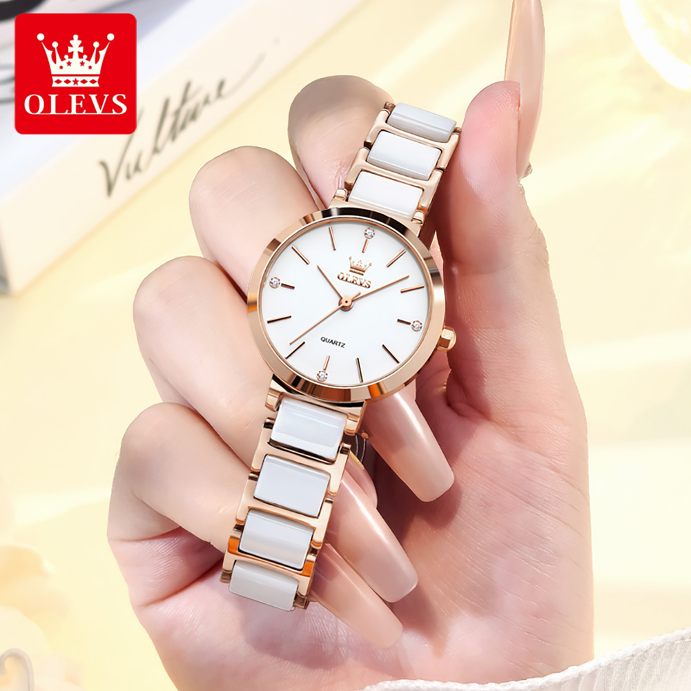 Jam Tangan OLEVS 5877 Laris un - Luxury Watch Cheap ulasan dan harga