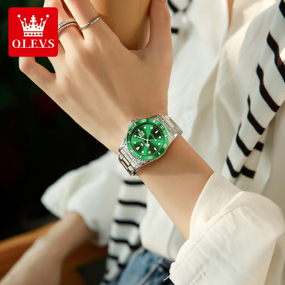 Jam Tangan Wanita OLEVS 5885 D - Luxury Watch Cheap ulasan dan harga