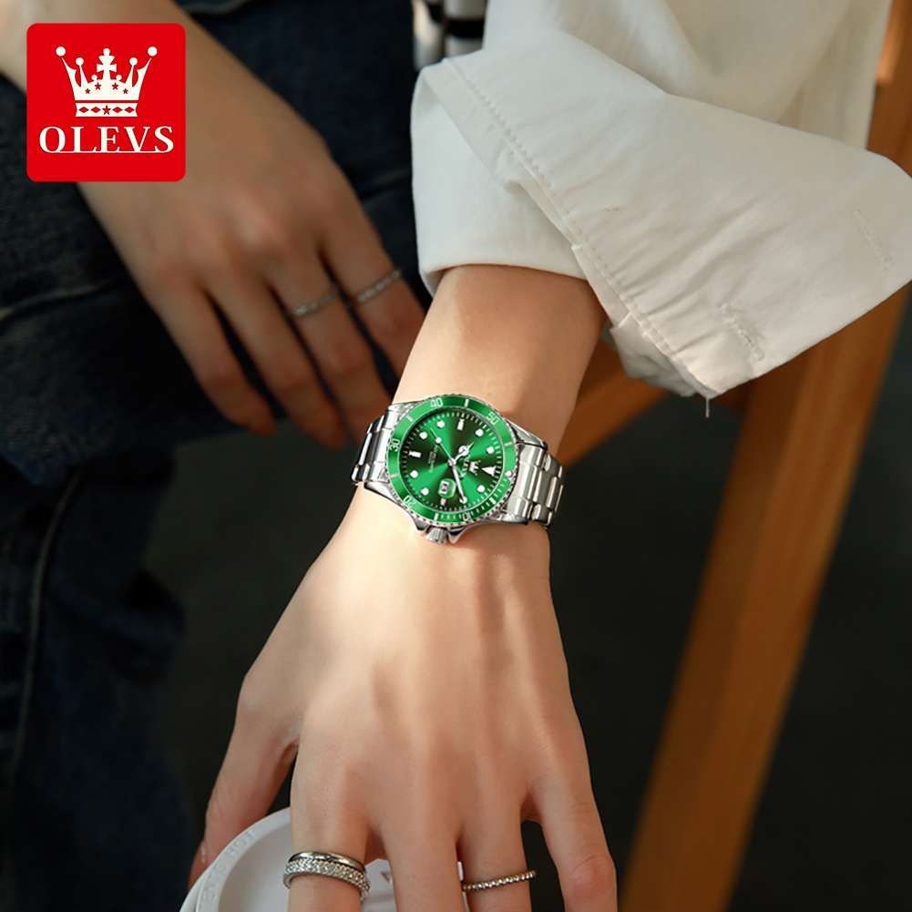 Jam Tangan Wanita OLEVS 5885 D - Luxury Watch Cheap ulasan dan harga